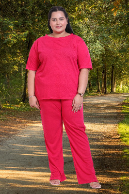 elegance redefined Tshirt Palazzos Co-ords Set