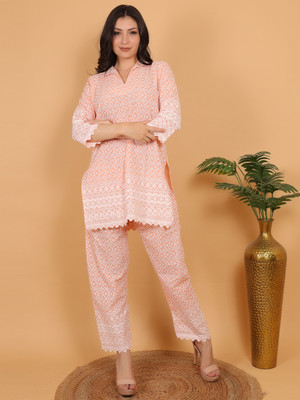 trendzmy Tunic Pant Co-ords Set