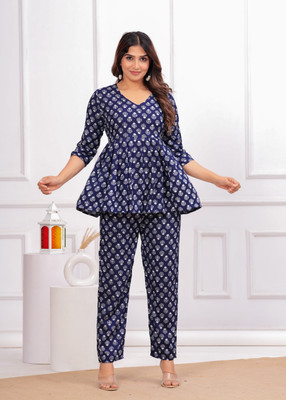 Glorry Creation Top Pant Co-ords Set