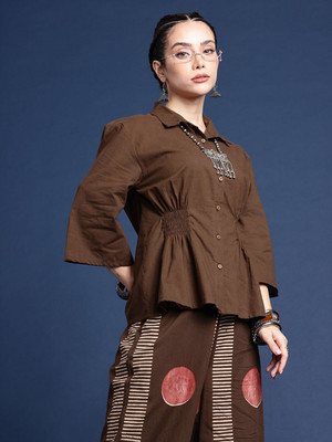 Taavi Shirt Hot Pants Co-ords Set