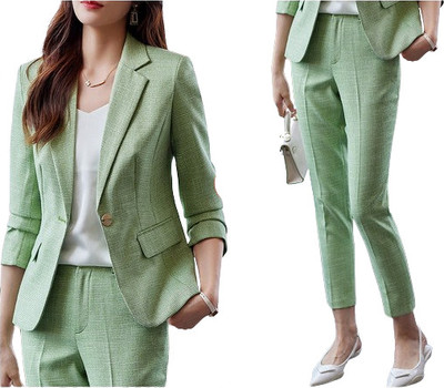EUPHORIA WARDROBE Top Pant Co-ords Set with Blazer