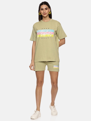 NGT Tshirt Regular Shorts Co-ords Set