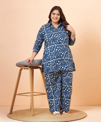 Tissu Shirt Palazzos Co-ords Set
