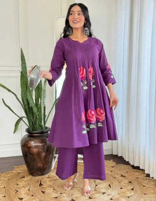 SK Creation Women Kurti Pant Set