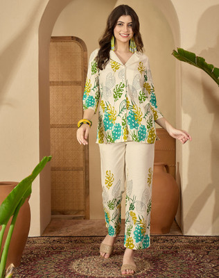 Selvia Shirt Pant Co-ords Set