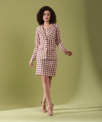 AA-HA! Top Skirt Co-ords Set with Blazer