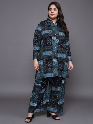 Tissu Shirt Palazzos Co-ords Set