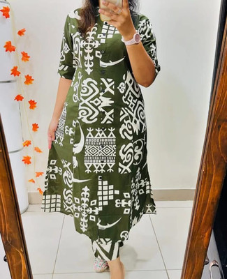 Shree Shayam Creation Women Kurti Pant Set