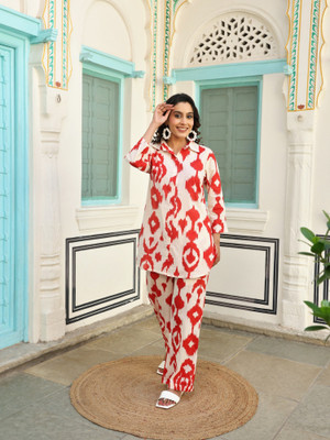 Flavia Creation Top Pant Co-ords Set