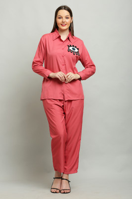 Muskan Enterprises Shirt Palazzos Western Set