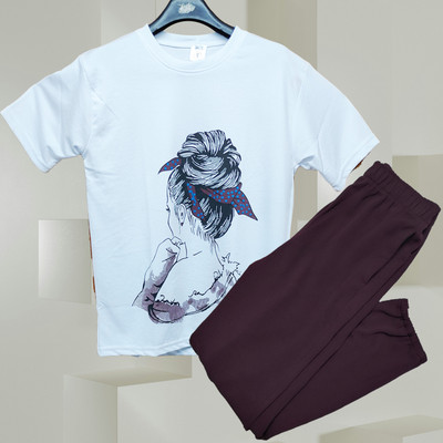 Marc Laurent Tshirt Pant Western Set with Shrug