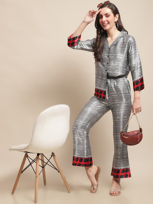 Claura Shirt Pant Co-ords Set