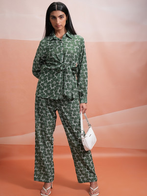 Tokyo Talkies Shirt Pant Co-ords Set