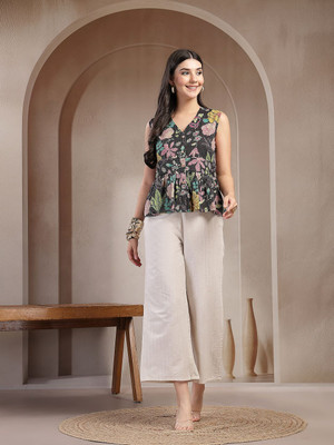 Stylum Top Palazzos Co-ords Set