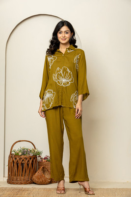 KIAASA Shirt Pant Co-ords Set