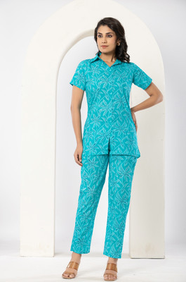 The urban patels Top Pant Co-ords Set