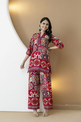 berrylicious Women Kurti Palazzo Set