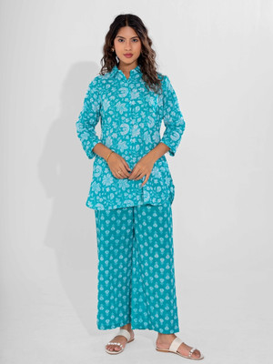 Feathers Closet Top Pant Co-ords Set