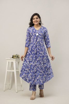 THE BLISS FASHION Women Ethnic Top Pant Set