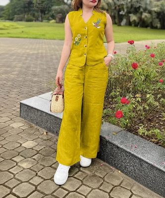 Ramyka Top Palazzos Co-ords Set