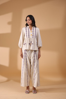 Stil-O-Stitch Tunic Palazzos Co-ords Set