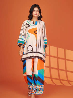 KAFTANIZE Tunic Palazzos Co-ords Set