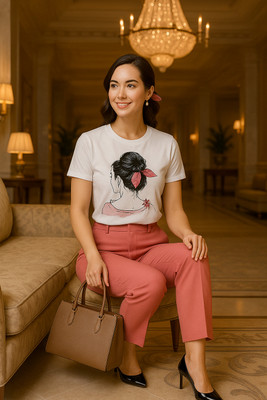 TarrenT HunT Tshirt Pant Co-ords Set with Shrug