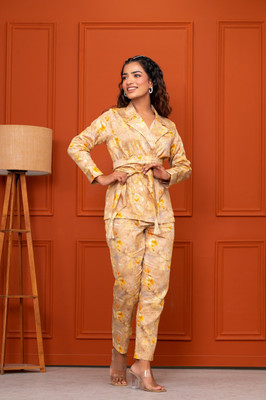 saadgee Shirt Pant Co-ords Set