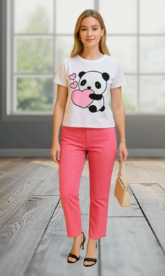 TarrenT HunT Tshirt Pant Co-ords Set with Shrug