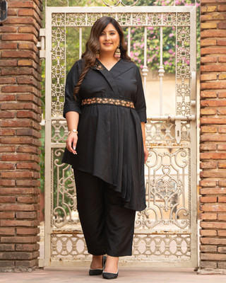 PrettyPlus by Desinoor.com Tunic Palazzos Co-ords Set