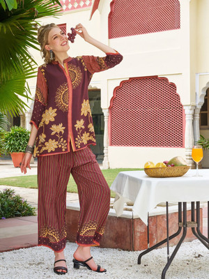 KAFTANIZE Tunic Pant Co-ords Set