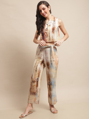 Claura Shirt Pant Co-ords Set