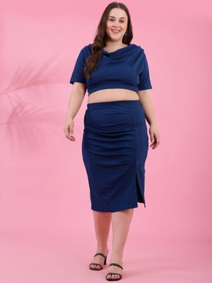 Dwarros Top Pencil Skirt Co-ords Set