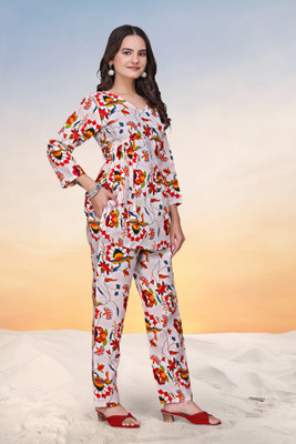 FASHNETIC Top Pant Co-ords Set