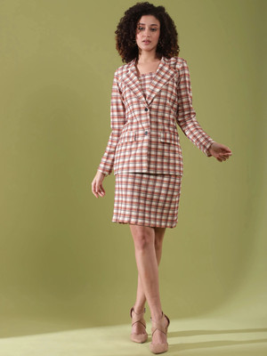 AA-HA! Top Skirt Co-ords Set with Blazer