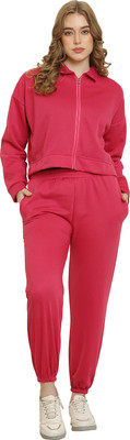 elegance redefined Solid Women Track Suit
