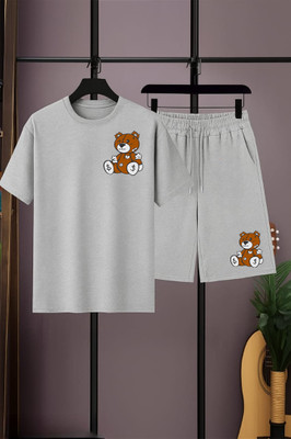 LARRY & EVA Tshirt Regular Shorts Co-ords Set