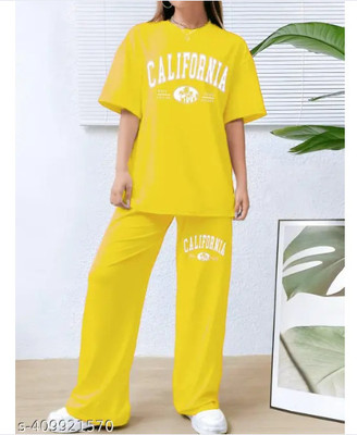 BELSHY Tshirt Pant Co-ords Set