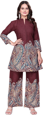SWORNY FASHION Tunic Palazzos Co-ords Set