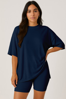 moomaya Top Regular Shorts Co-ords Set