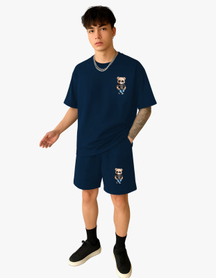 Wrodss Tshirt Regular Shorts Co-ords Set