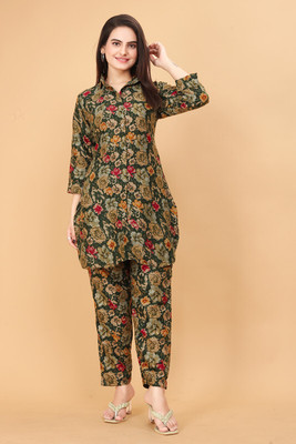 Sanwariya Silks Shirt Pant Co-ords Set