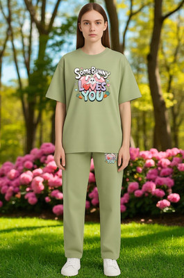 Elvia Tshirt Pant Co-ords Set