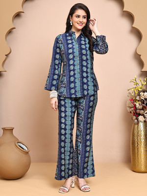 Claura Tunic Palazzos Co-ords Set