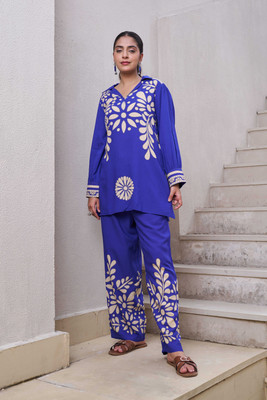 Nehamta Tunic Palazzos Co-ords Set