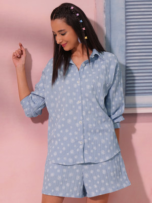 Tokyo Talkies Shirt Regular Shorts Co-ords Set