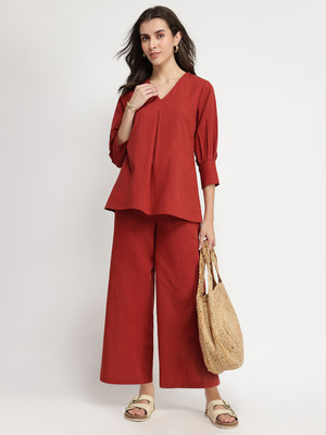 Pink Fort Top Pant Co-ords Set