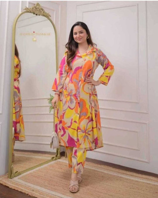 CHARVI CREATION Tunic Palazzos Co-ords Set