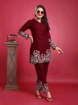 xael Top Palazzos Co-ords Set