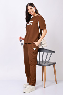 Stem Rope Tshirt Palazzos Co-ords Set